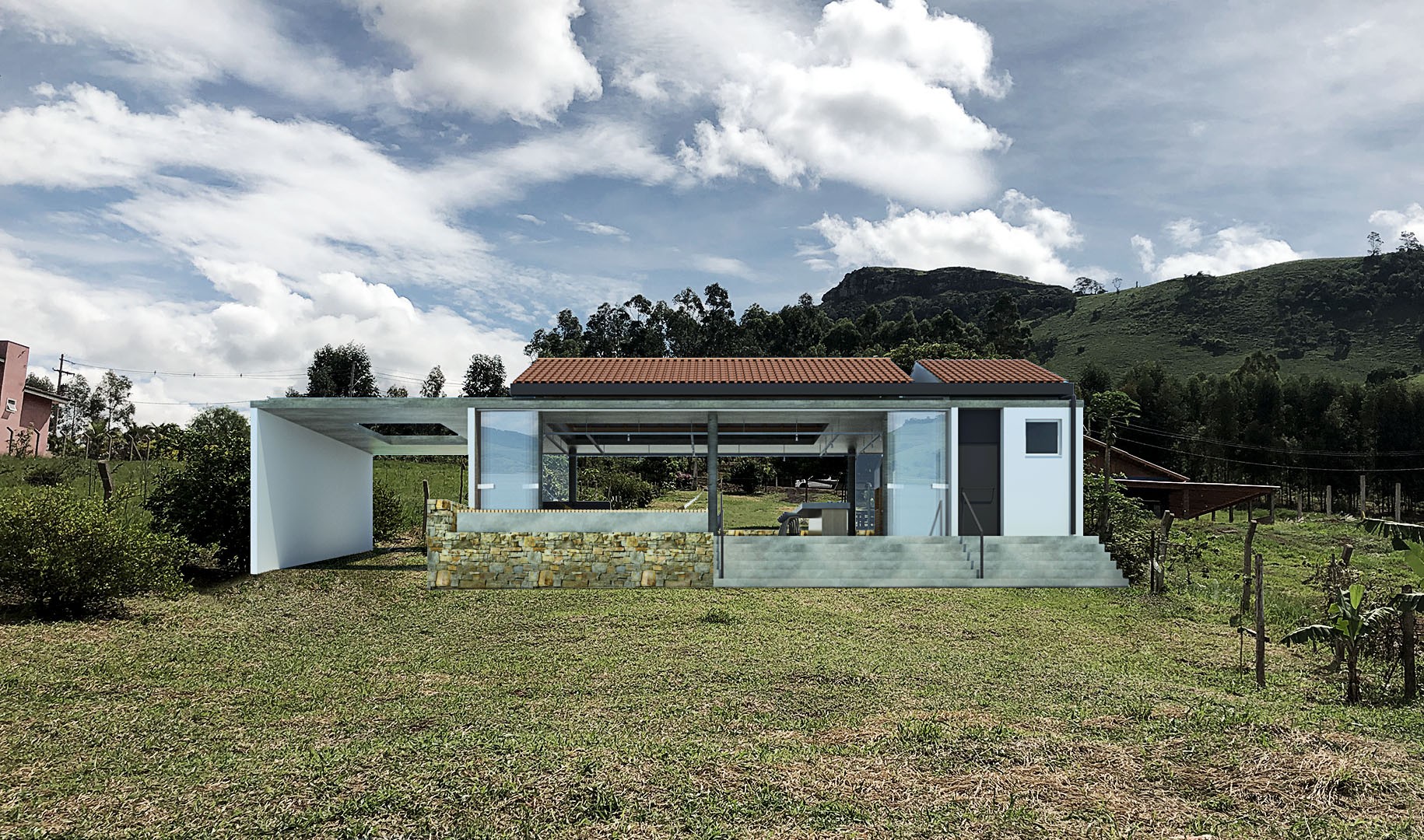 Pavilhão de Lazer HG, Ribeirão Claro, PR